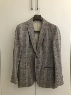 EDIFICE⭐︎Dormeuil チェック柄 テーラードジャケット⭐︎size48