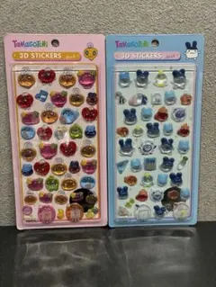 たまごっち 3D立体シール2枚