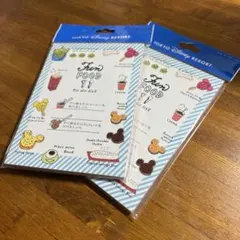 【新品2個セット】ディズニー ミッキー パークフードTO DO リスト　メモ帳