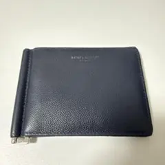 SAINT LAURENT マネークリップ ネイビー