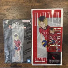 ハイキュー!! 一番くじ アクリルスタンド チケットケース&クリアカードセット