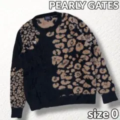 35,200円新品】パーリーゲイツ レオパード柄 シャギー ニットスカート