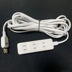 エレコム電源タップ4口コンセント　ホコリ防止シャッター付き