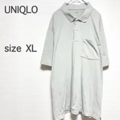 ユニクロ Tシャツ 半袖 グレー エアリズム XL シンプル カジュアル