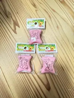 コアラのマーチ ガムキャップ 3個セット ピンク 非売品 ノベルティのサムネイル