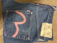 EVISU エヴィス デニムパンツ レッド34✖️36 EVISU エヴィス デニムパンツ レッド34✖️36 - メルカリ