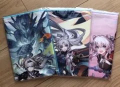 黄泉、ぬいぐるみ、アクリルチャーム、マルチビジュアルクロス、3点セット 黄泉、ぬいぐるみ、アクリルチャーム、マルチビジュアルクロス