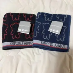 EMPORIO ARMANI ハンカチ 2枚セット ベアモチーフのサムネイル