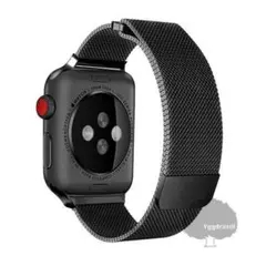 apple watch メッシュ バンド ベルト 黒 40 41 42 ブラック
