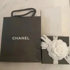 CHANELショップ袋ボックスリボン