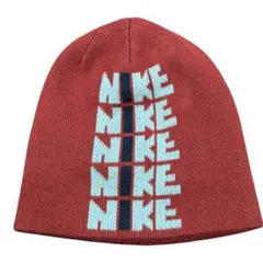 Y2K 90s 00s ビンテージ ナイキ ニット帽 ビーニー Beanie 赤