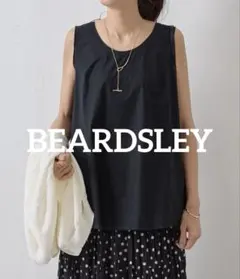 BEARDSLEY シャツタンク ノースリーブトップス ブラック - メルカリ