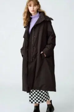 22AW ebure エブール ダウンコート 38 ロンハーマン ebure for Ron Herman ”Form Down Coat” New