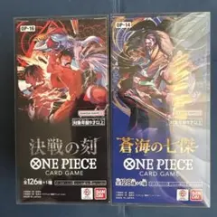 ワンピースカードゲーム 蒼海の七傑 1BOX テープカット品 - メルカリ