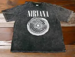 送料無料 XL ヴィンテージ加工 ニルヴァーナ バンド Tシャツ