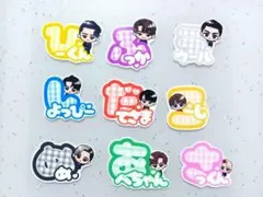 SnowMan すのチル ネームシール