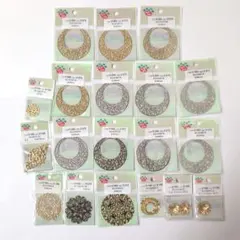 ハンドメイド用パーツ　アクセサリーパーツ　大ぶり　座金　まとめ売り