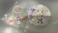 リゼロ エミリア トレーディング缶バッジ パーティーver.ホログラム入り