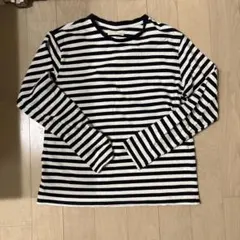 00s ボーダーロンT old uniqro風 archive グランジ