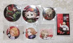 東京リベンジャーズ 東リベ 佐野万次郎 缶バッジ 7点