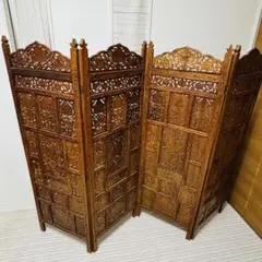 アジアン衝立 ビンテージ品 楽天市場】ヴィンテージ家具 四連衝立て 和製ビンテージ 高級品