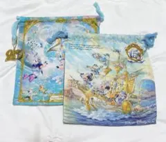東京ディズニーシー　15周年　ザ・イヤー・オブ・ウィッシュ　巾着