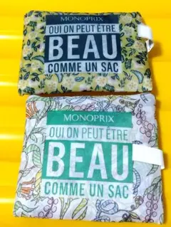 モノプリ　monoprix エコバッグ　花柄のサムネイル