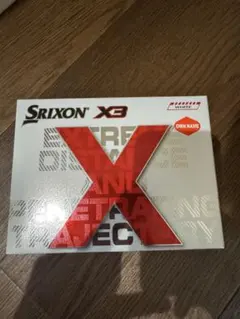 スリクソンSrixon X3 ゴルフボール 12個入り＋2個　オウンネームのサムネイル