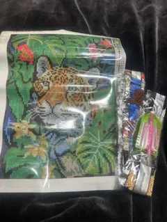 ダイアモンドアート　チーター