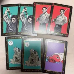 呪術廻戦 箔押しトランプ 乙骨憂太 呪霊 1枚初期キズ