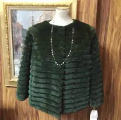 百貨店購入200万本物ミンクとラムレザー　コペンハーゲンプラチナム手に入りません