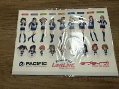 ラブライブ！μ's × PACIFIC RACING ステッカー