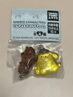 【ポムポムプリン＆チームプリン】サンリオキャラクターズ なかよしドロップチャーム