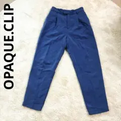 OPAQUE.CLIP レディース ワイドスラックス ブルー