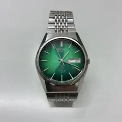 SEIKO TYPE II クォーツ腕時計 グリーン 不動品