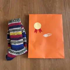【未使用】BEAMS☆マルチカラージャガードソックス