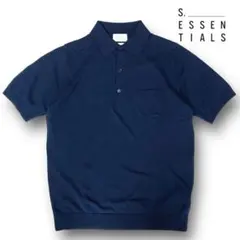 【未使用】エス エッセンシャルズ S.ESSENTIALSニットポロ 三陽商会のサムネイル