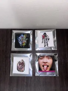 RADWIMPS ビックエコーコラボ商品　ジャケット缶バッジ　4種