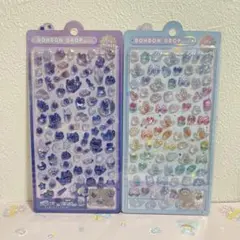 国内正規品 ボンボンドロップシールミニ よるねこボンボン なないろボンボン