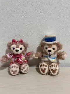 ダッフィーフレンズ　2014年スプリングヴォヤッジ　ぬいぐるみストラップ