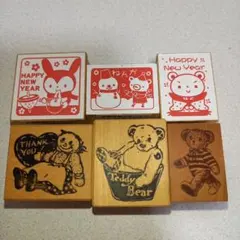 スタンプ 色々6点セット
