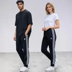 【未使用級】adidas SST トラックパンツ L ブラック ジップポケット