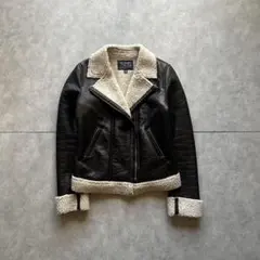 archive grunge fur jacket y2k black