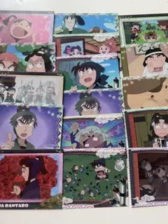 忍たま 特別絵巻 カード 食満留三郎 善法寺伊作 立花仙蔵 綾部喜八郎