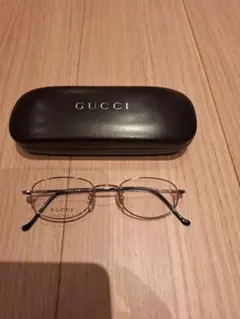 GUCCI 眼鏡 ヴィンテージ 53016-138 オーバル ゴールド - メルカリ