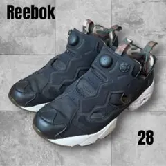 REEBOK INSTA PUMP FURY ブラック × カモフラ 28cm