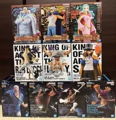 ワンピースフィギュアまとめ売り　サボ・ガープ・ロー・ビスタ・ジョズ等１０体セット
