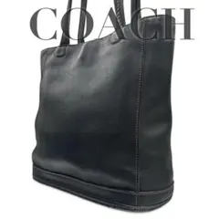 Old Coach Tote Bag Shoulder 9305 Black