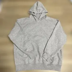【美品】UNIQLO ユニクロc フード付きパーカー　グレー　XL