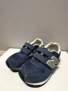 ニューバランス　313 19.5cm キッズ　スニーカー　使用感あり　ブルー